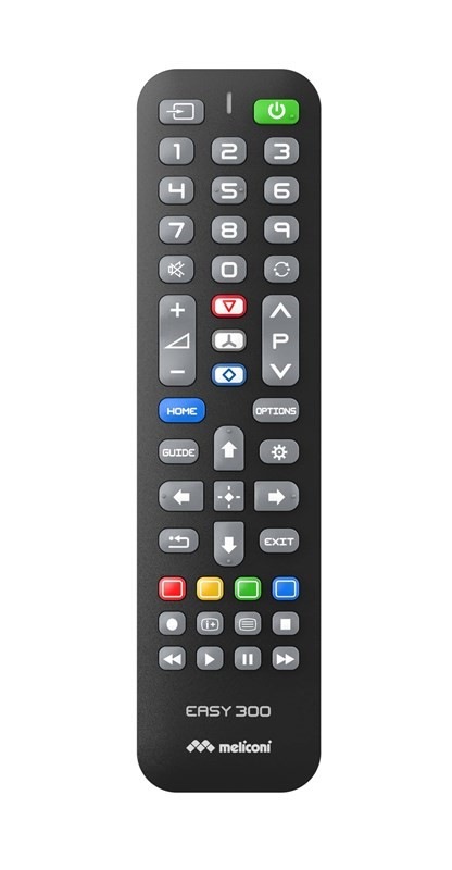 Diaľkový ovládač Meliconi EASY 300 pre Sony čierny Diaľkový ovládač Meliconi EASY 300 pre Sony čierny