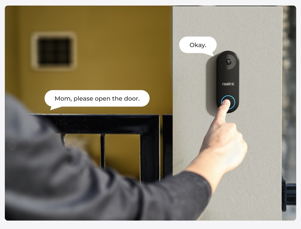 Videozvonček Reolink D340W Wi-Fi Videozvonček Reolink D340W Wi-Fi