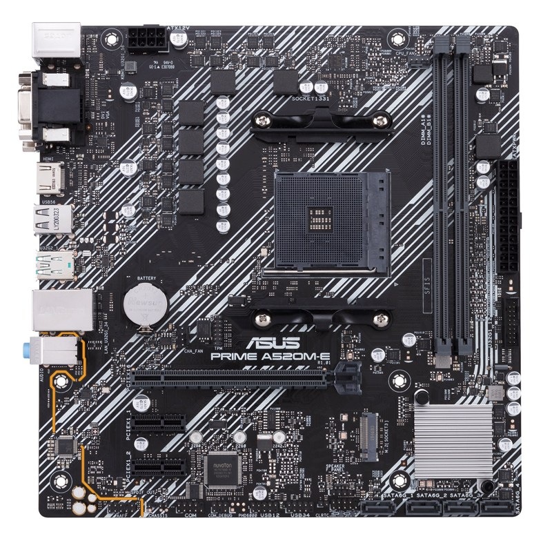 MB Asus PRIME A520-E/CSM AMD AM4, mATX