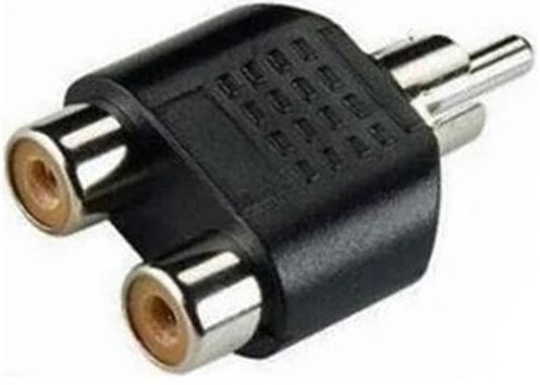 Adaptér PremiumCord kjr-05 s jedným Cinch male a dvoma Cinch female
