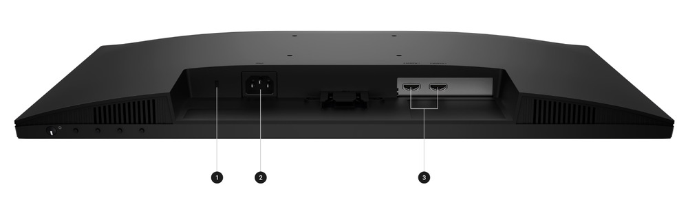 Monitor Dell SE2726H čierny Dell SE2726H je vybavený dvoma HDMI portami