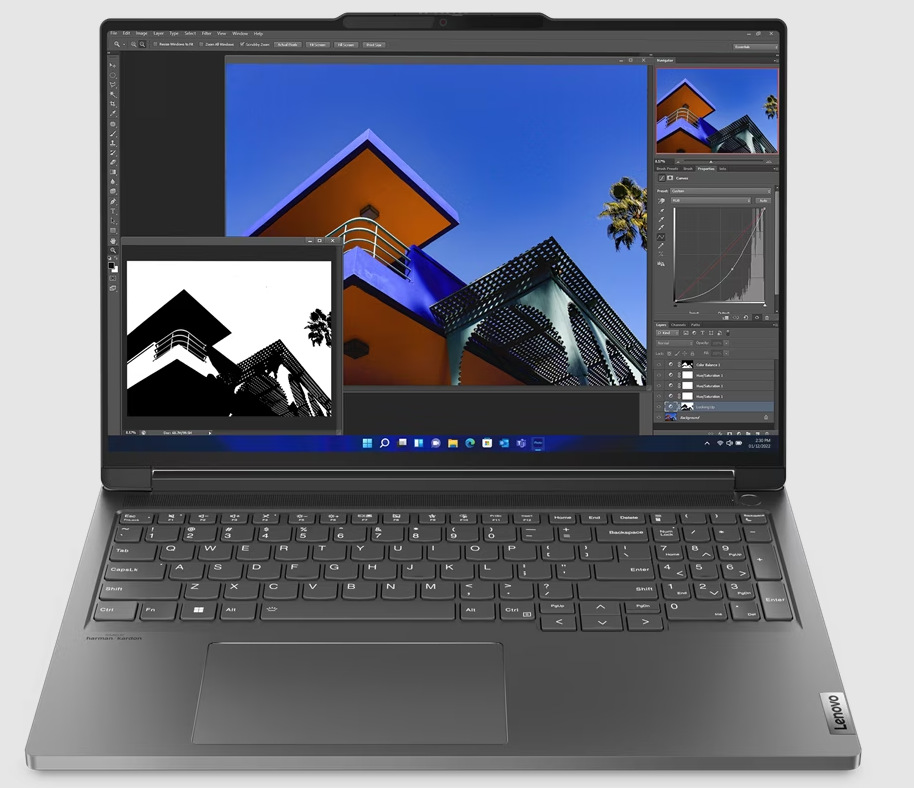 Notebook Lenovo ThinkBook 16p G4 IRH sivý
