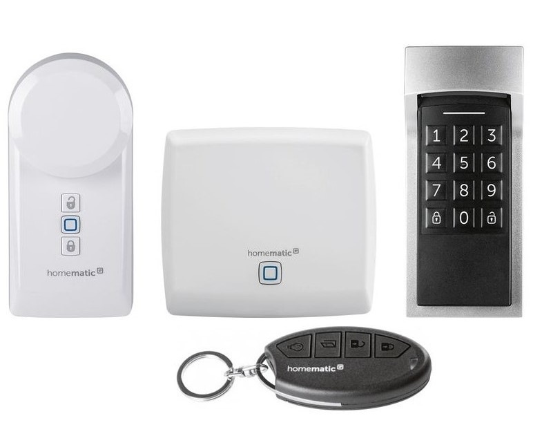 Zámok Homematic IP zabezpečenie a riadenie prístupu