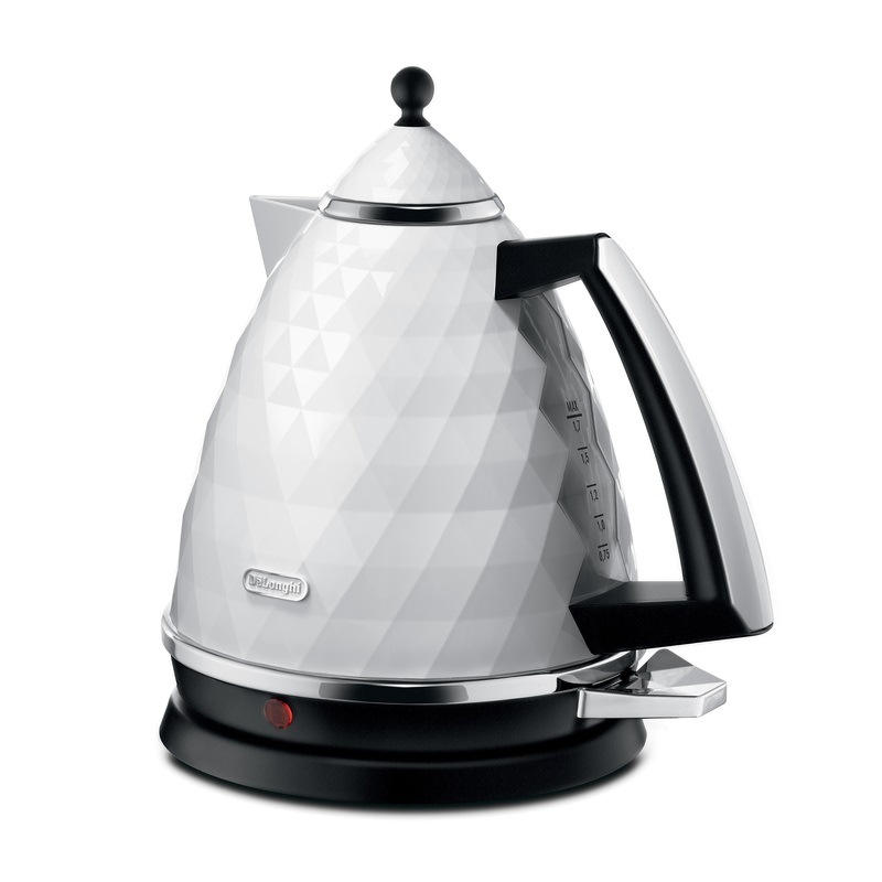 Rýchlovarná kanvica De'Longhi Brillante KBJ2001W biely