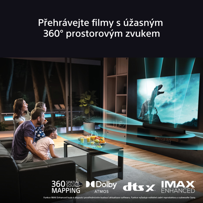Soundbar Sony BRAVIA Theatre Bar 8 čierny Soundbar Sony HT-A8000 Theatre Bar 8