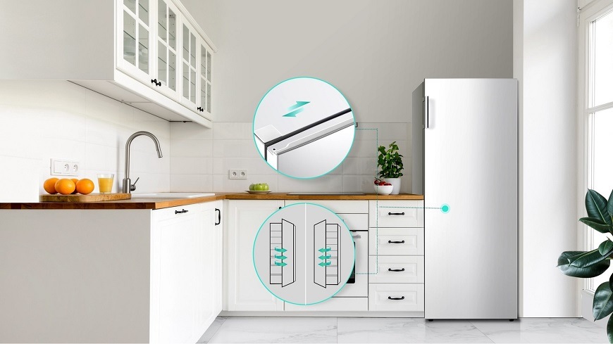 Mraznička Hisense FV191N4AWD biela Mraznička Hisense FV191N4AWD, biela, Ventilačný systém MultiFlow 360°