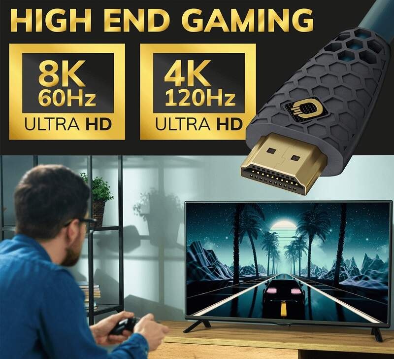 Kábel Oehlbach HDMI 8K 3M 92603 Kábel Oehlbach HDMI 8K 3M 92603