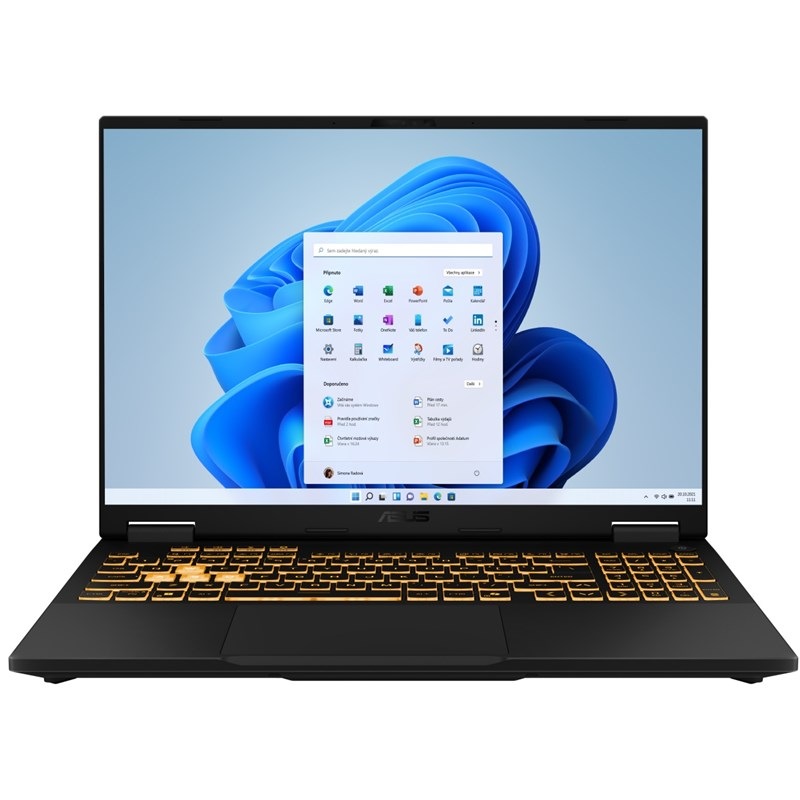Notebook Asus TUF Gaming F16 sivý