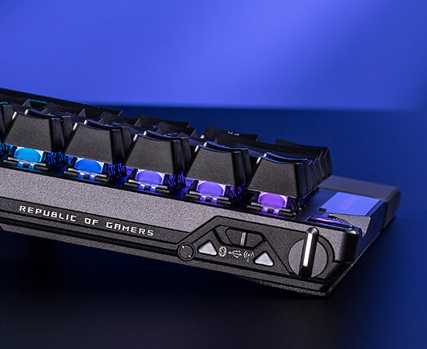 Klávesnica Asus ROG ROG Falcata čierna Klávesnica Asus ROG ROG Falcata čierna