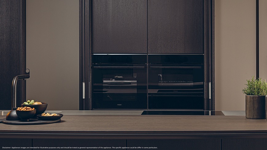 Rúra Haier H6 ID46G5SYTB čierna/sklo kuchynská linka a rúra Haier H6 ID46G5SYTB