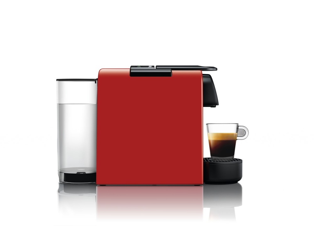 Kapsulový kávovar De'Longhi Nespresso Essenza Mini EN85.R červený Kapsulový kávovar De'Longhi Nespresso Essenza Mini EN85.R červený