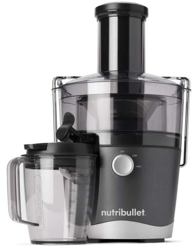 Odšťavovač Nutribullet NBJ100.G z čelnej strany