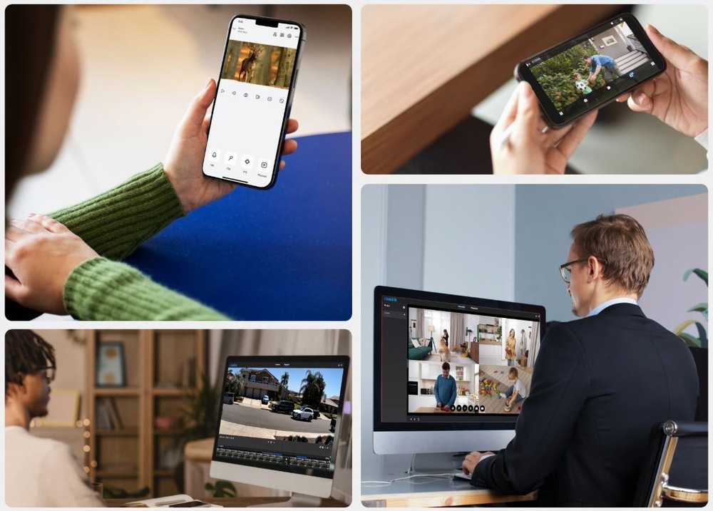 IP kamera Reolink P344-A vzdialený prístup aplikácie