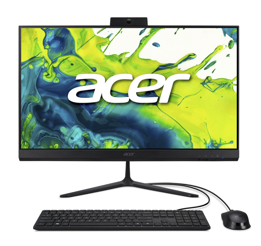 PC all in-one Acer Aspire C24-2G čierny Acer Aspire C24-2G ponúka nádherný 24" displej