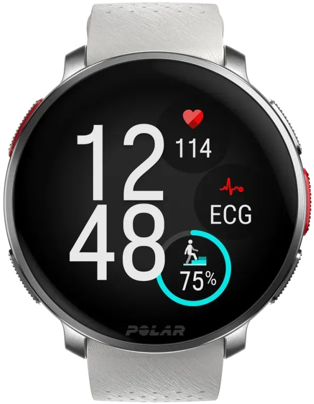 Polar Vantage V3 veľ. S–L, biela/oranžová