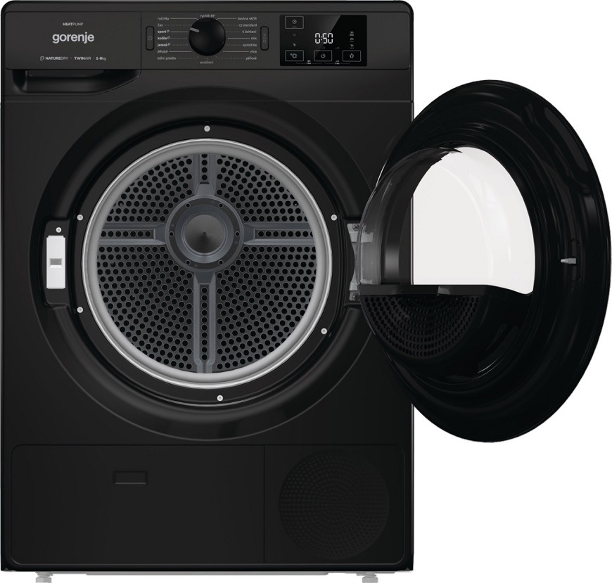Sušička Gorenje DNE83BGLNCZ, čierna