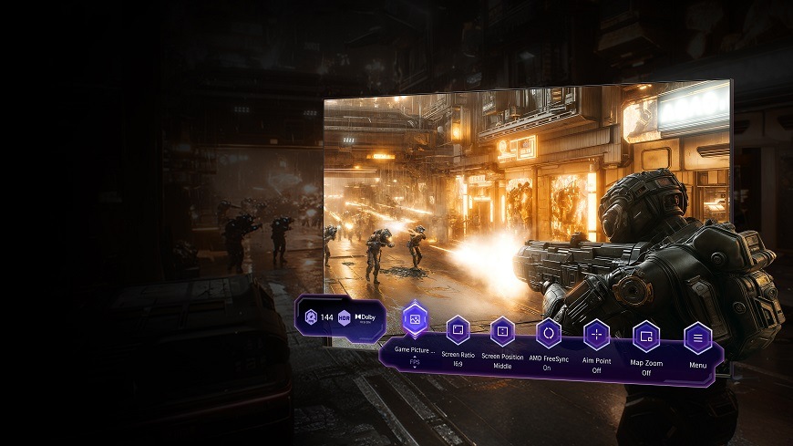 Televízor Hisense 50E8Q Hisense TV 50E8Q, Game Bar