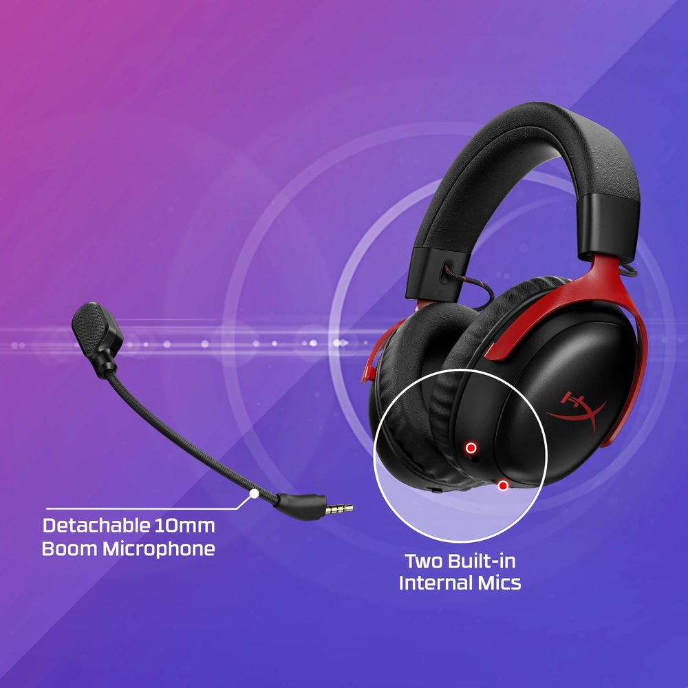 Headset HyperX Cloud III S Wireless biely Headset HyperX Cloud III S Wireless biely