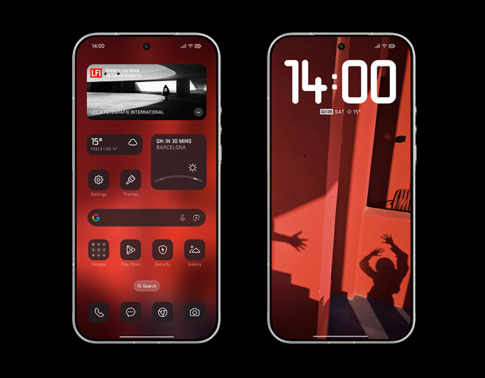 Mobilný telefón Xiaomi Leica Leitzphone powered by Xiaomi 5G 16 GB / 1 TB čierny Xiaomi Leica Leitzphone má aj vylepšené prostredie Leica UI