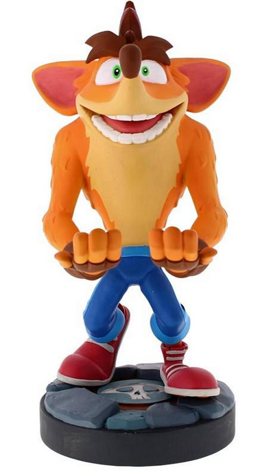 Držiak EXG Cable Guy - Crash Bandicoot 4 viacfarebná Exquisite Gaming Cable Guy - Crash Bandicoot 4 (CGCRAC300283)