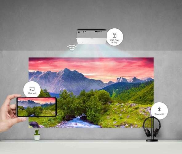 Projektor LG HU70LS biely Projektor LG HU70LS biely