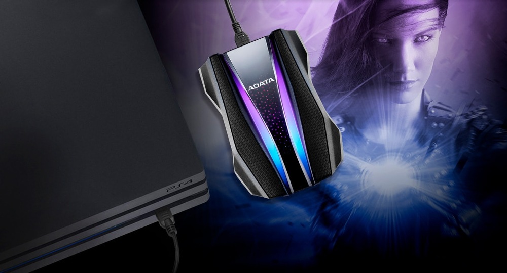 Externý pevný disk ADATA HD770G 2TB čierny