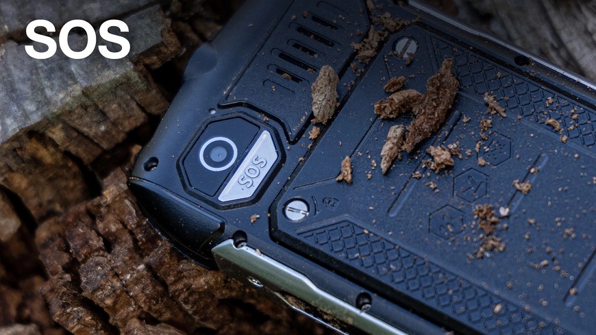 Mobilný telefón Evolveo StrongPhone H1 čierny/strieborný