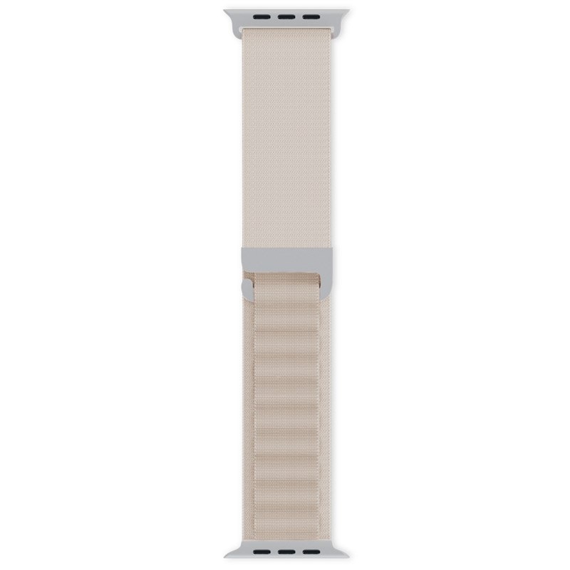 Remienok Epico Alpine na Apple Watch 38/40/41mm, nylonový béžový