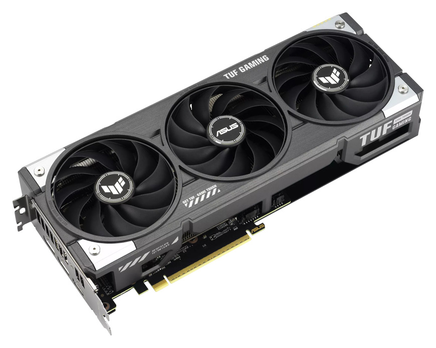 Grafická karta Asus TUF Gaming Radeon RX 9060 XT OC 16GB s robustným trojitým chladením