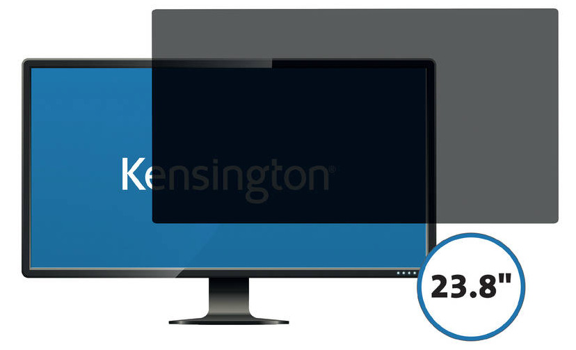 Privátny filter KENSINGTON pre monitor 23,8" Wide (16:9), dvojsmerný, odnímateľný KGN626486