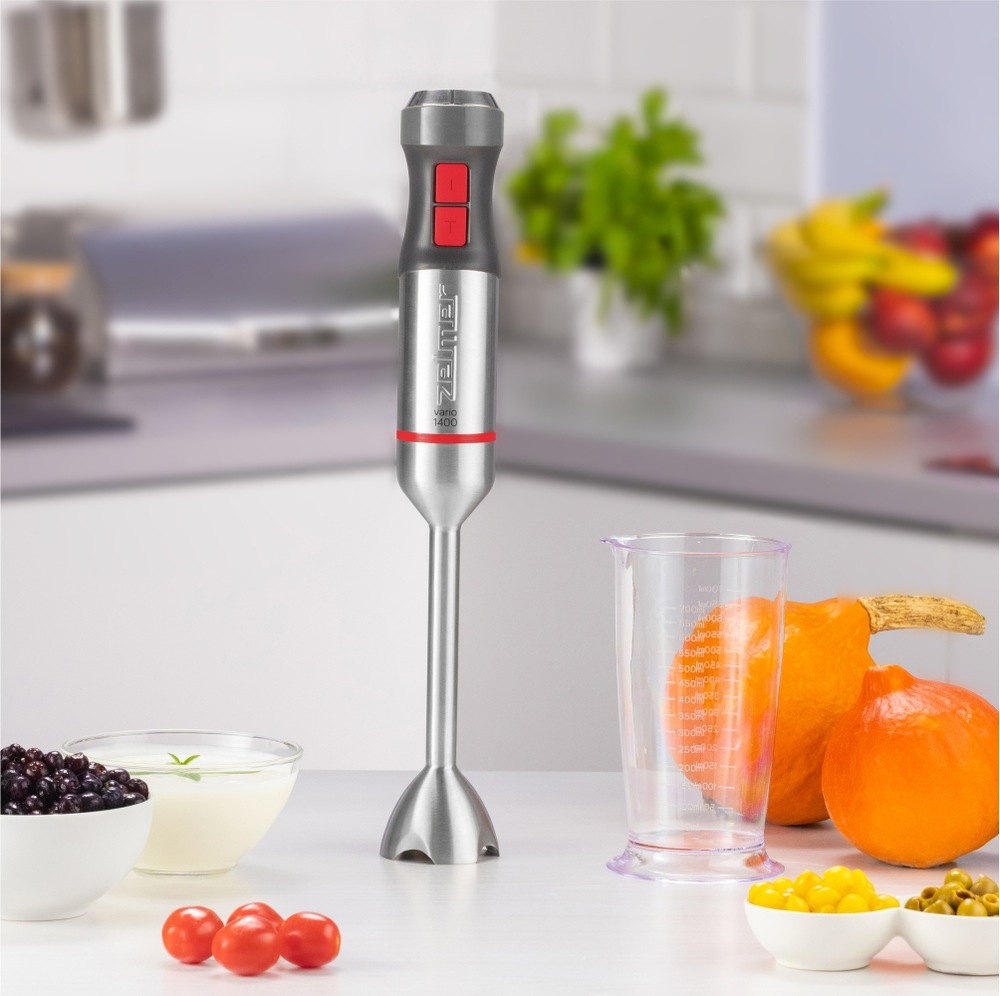 Ponorný mixér Zelmer ZHB4650 strieborný/červený Ponorný mixér Zelmer ZHB4650 strieborný/červený