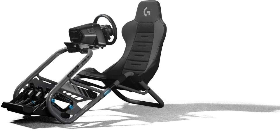 Pretekársky kokpit Playseat Trophy - Logitech G Edition čierny