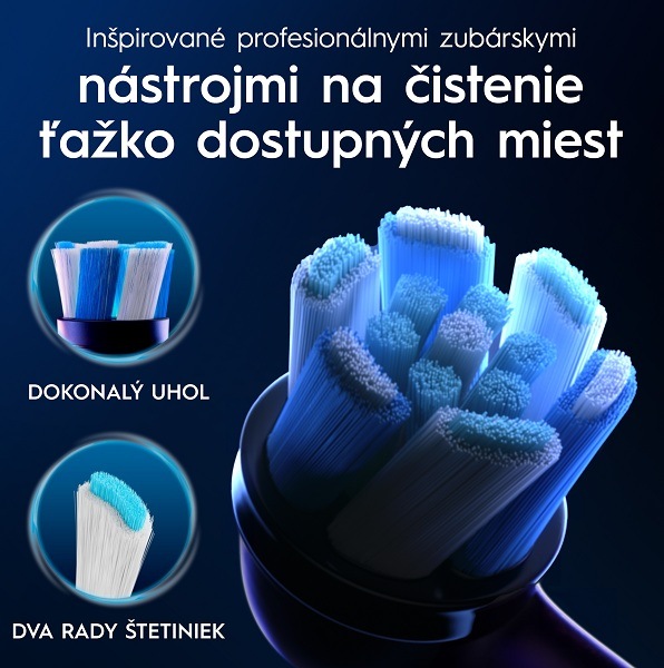 Náhradné hlavice Oral-B iO Ultimate Clean Black XXL Pack (8 ks) čierna Náhradné hlavice Oral-B iO Ultimate Clean Black XXL Pack (8 ks) čierna