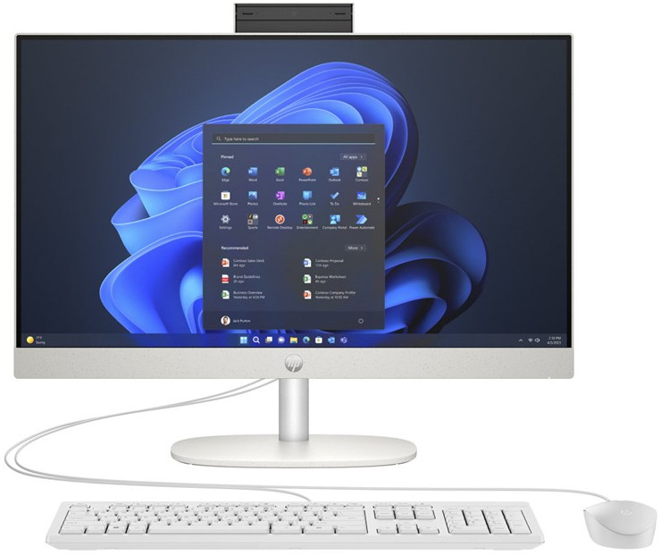 HP ProOne 245 G10, biela