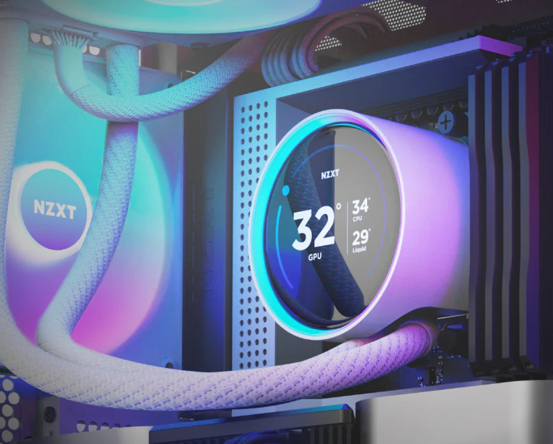Vodný chladič NZXT Kraken 280 ELITE RGB Jednoduchá inštalácia NZXT Kraken 280 ELITE RGB