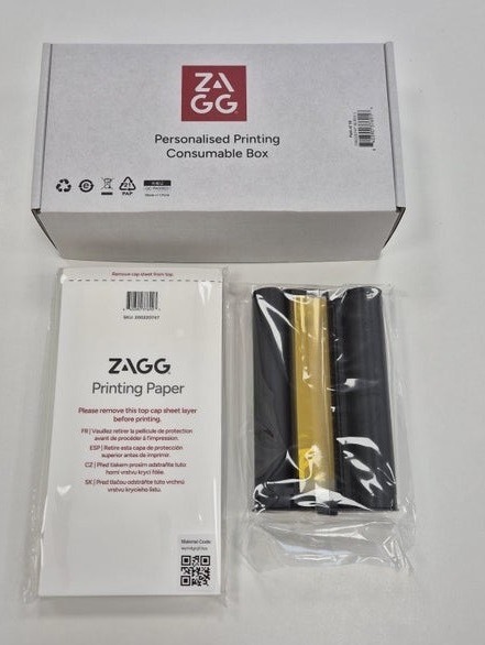Príslušenstvo ZAGG pre osobné nalepenie fólie, biela farba