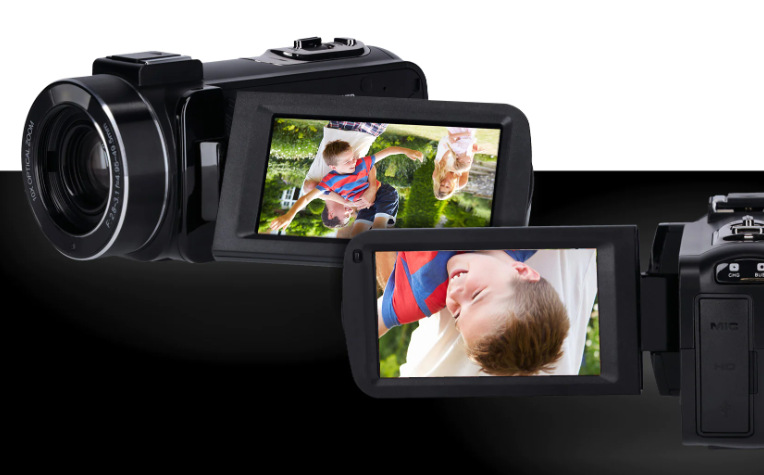 Videokamera Rollei Movieline UHD 10x čierna