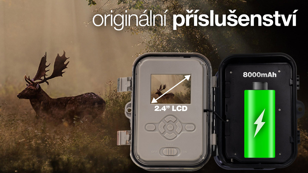 Fotopasca Evolveo StrongVision DUAL A maskáčová farba