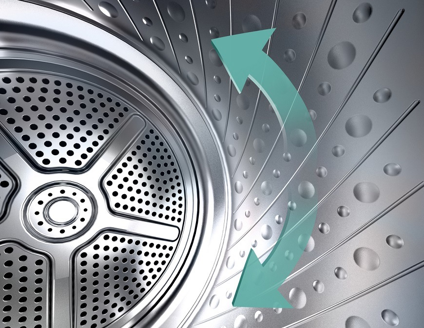 Sušička Gorenje DHNE83, biela, Obojstranný systém TwinAir