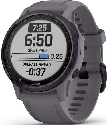 Inteligentné hodinky Garmin fenix6S Solar - Amethyst/Shale Band (MAP/Music)