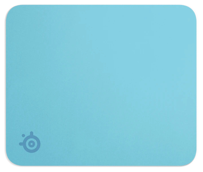 Podložka pod myš SteelSeries QcK M Aqua modrá