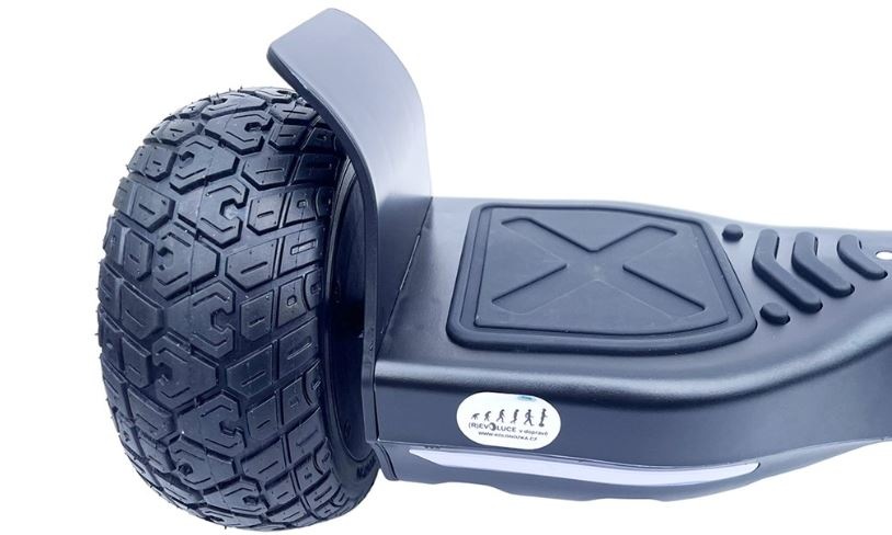 Hoverboard Kolonožka® Original black, detail na bicykel
