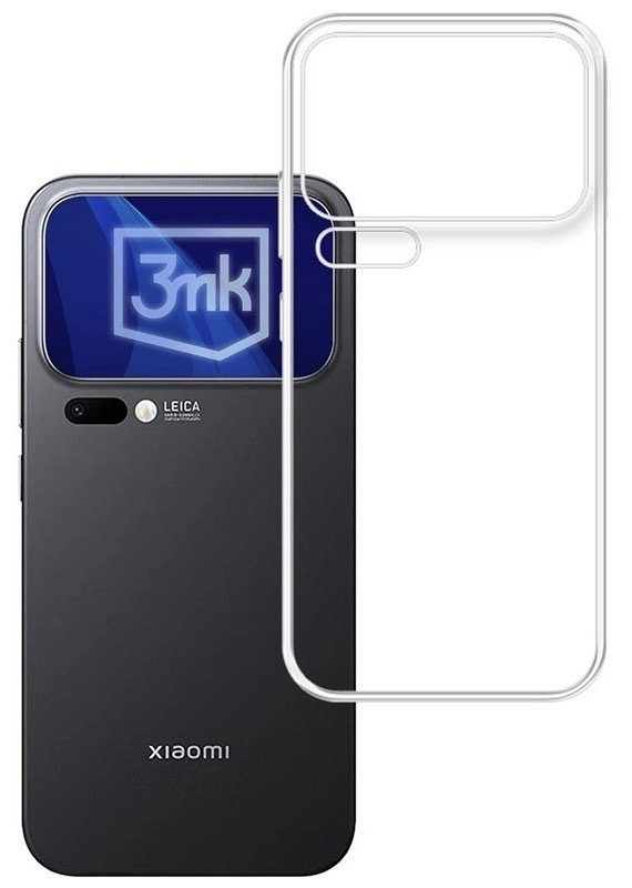 Kryt na mobil 3mk na Xiaomi 17 Pro, priehľadná farba