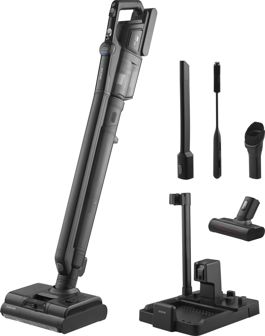 Čistič tvrdých podláh Sencor SVW 8822BK čierna Podlahová umývačka Sencor SVW 8822BK v čiernom prevedení aj s výbavou v dodávanom balení.