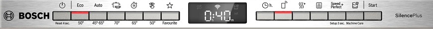 Umývačka riadu Bosch Serie 4 SPV4HMX12E Panel vstavané úzke umývačky Bosch SPV4HMX12E