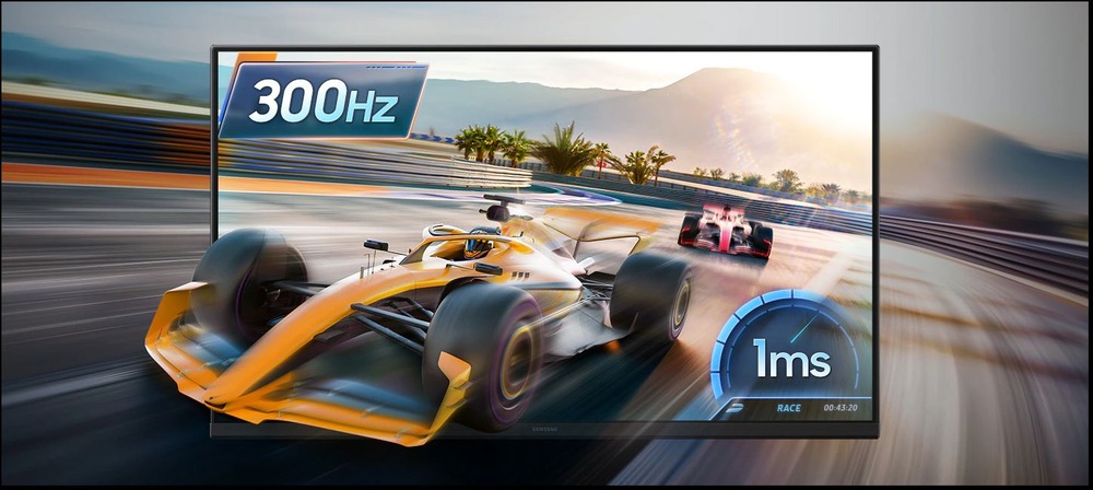 Monitor Samsung Odyssey G4 obnovovacia frekvencia 300 Hz