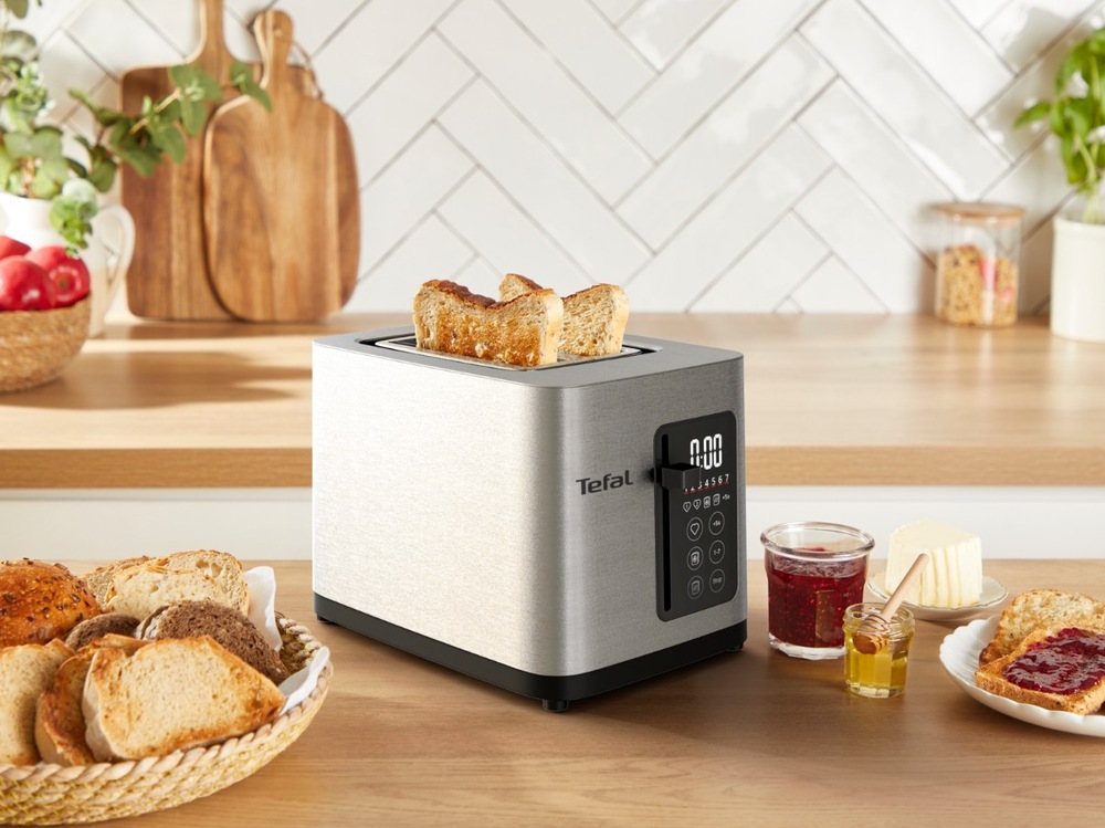 Hriankovač Tefal TT650DE0 Selection nerez Opečené toasty v toastovači