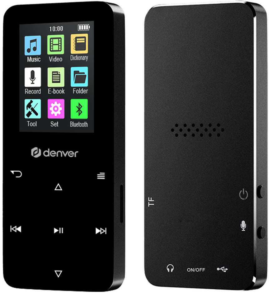 MP4 prehrávač Denver MP-1830 čierny MP4 prehrávač Denver MP-1830B, 4GB, čierny