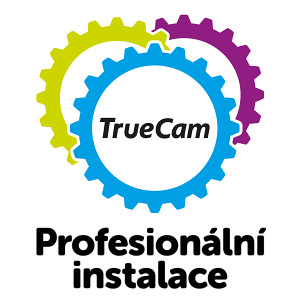 Autokamera TrueCam H25 GPS 4K (s hlásením radarov) čierna
