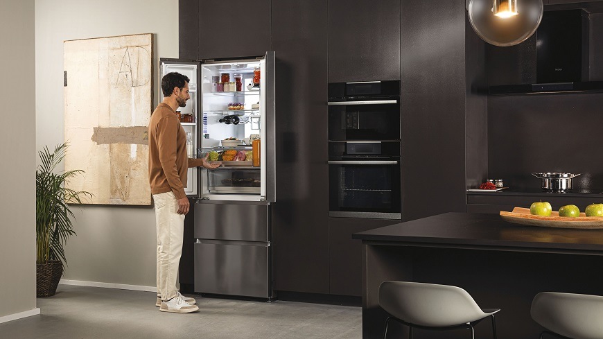 Americká chladnička Haier HFR7720DWMP nerez